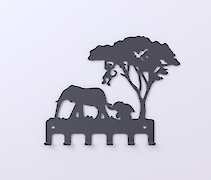 Настінна вішалка декоративна ВМ-19 