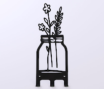 Настінна вішалка декоративна ВМ-24 