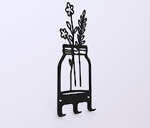 Настінна вішалка декоративна ВМ-24 