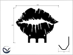 Настенная вешалка декоративная ВМ-27 