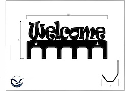 Настенная вешалка декоративная ВМ-30 