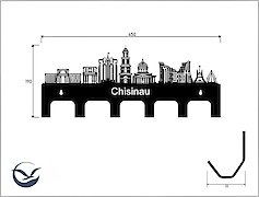Настінна вішалка декоративна ВМ-35 