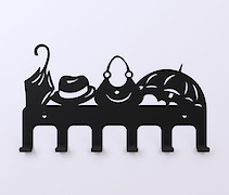 Настінна вішалка декоративна ВМ-39 