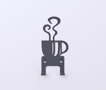 Настінна вішалка декоративна ВМ-43 