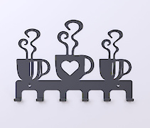 Настінна вішалка декоративна ВМ-44 