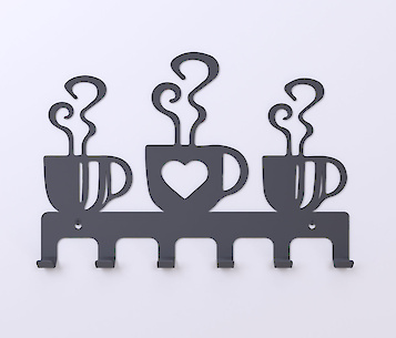 Настінна вішалка декоративна ВМ-44 