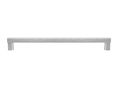 Меблева рейлінгова ручка Virno Lines 409/320, колір нікель браш