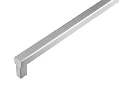 Меблева рейлінгова ручка Virno Lines 409/320, колір нікель браш