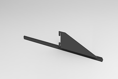 Комплект кронштейнів для кріплення полиці глибиною 510мм, графіт