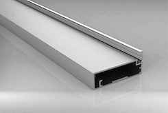 Фасадний рамковий профіль алюмінієвий М23 N неанодований для виготовлення меблевих фасадів