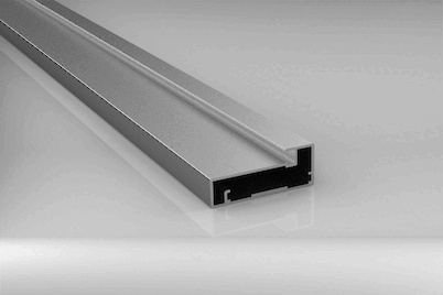 Фасадный алюминиевый профиль М41 L=5950 мм неанодированный 