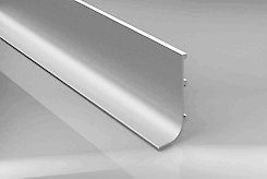 Профиль алюминиевый для фасадов без ручек L-образный неанодированный (Профиль ФБР L)