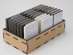 Комплект образцов компакт-плит с подставкой EGGER 100х150 2023