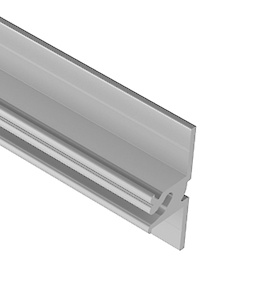 Профиль для кафельной плитки 13мм к настенной системе Zobal длина 3,5м