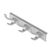 Вешалка компактная для одежды 300мм к настенной системе Zobal