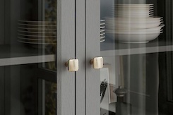 Мебельная ручка-кнопка GTV PIAZZA золото матовое (GZ-PIAZZA-1-18)