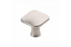 Меблева ручка-кнопка GTV PIAZZA шліфована сталь (GZ-PIAZZA-1-06)