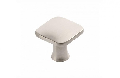 Меблева ручка-кнопка GTV PIAZZA шліфована сталь (GZ-PIAZZA-1-06)