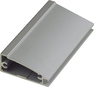 Фасадний алюмінієвий профіль Z-3 із припливом Zobal L-3500мм срібло