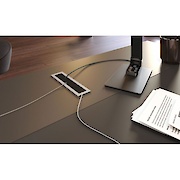 Заглушка під дроти GTV MERIDA 51х180мм алюміній