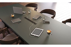 Заглушка під дроти GTV MERIDA 51х180мм чорний