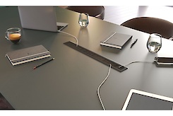 Заглушка під дроти GTV MERIDA 51х180мм чорний