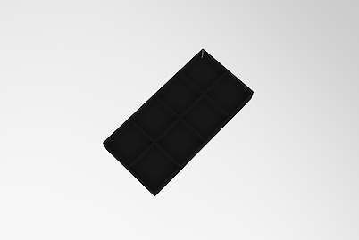 Лоток для аксесуарів для шухляди в гардеробну систему, 213х426х60 мм, чорний