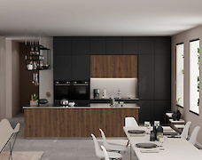 ДСП Swiss Krono 18 мм Горіх Макадамія 6918 OV 