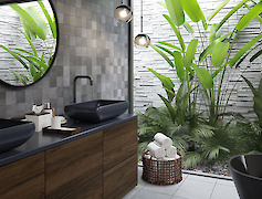 ДСП Swiss Krono Дуб Катанія Чорний 1077 OW 2800x2070мм