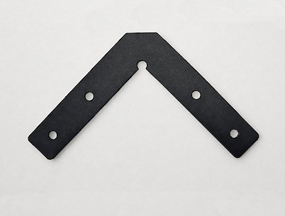 Кронштейн (уголок) для изготовления настенного зеркала из профиля AL010