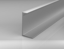 Меблева ручка-профіль алюмінієва В9 L=5950мм неанодований