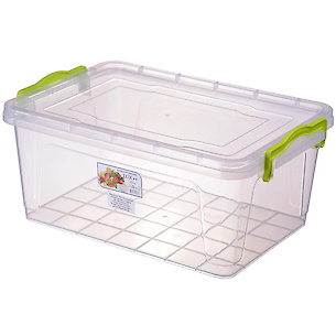 Контейнер плоский Ал-Пластик Lux 9.5 л, 375x255x166