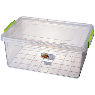 Контейнер плоский Ал-Пластик Lux 17 л, 450x312x190