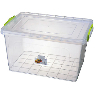 Контейнер плоский Ал-Пластик Lux 23 л, 450x312x250