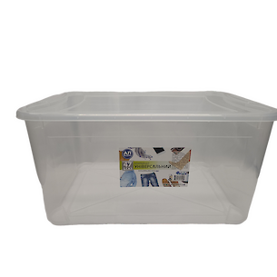 Контейнер плоский Ал-Пластик Easy Box 47 л, 555x390x282