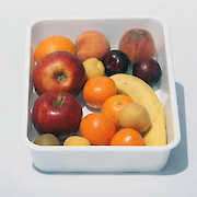 Контейнер лоток плоский Ал-Пластик №3 6.5 л, 404x290x81, белый