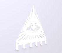 Настінна вішалка декоративна ВМ-6 