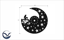 Настінний металевий годинник ЧМ-1 