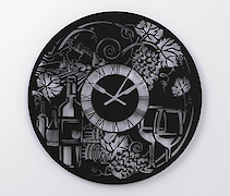 Настінний металевий годинник ЧМ-6 