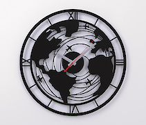 Настінний металевий годинник ЧМ-7 