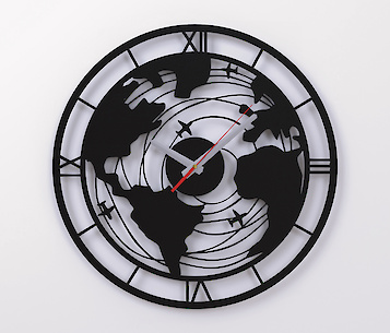 Настінний металевий годинник ЧМ-7 