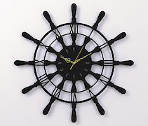 Настінний металевий годинник ЧМ-8 