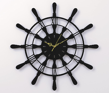 Настінний металевий годинник ЧМ-8 