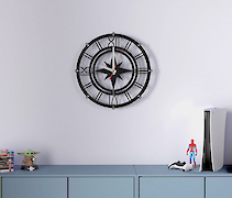 Настінний металевий годинник ЧМ-9 