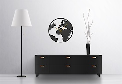 Настінний металевий годинник ЧМ-10 