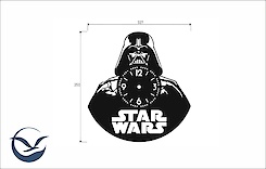 Настінний металевий годинник ЧМ-16 