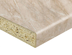 Столешница Swiss Krono 38 мм 5983 РЕ Мрамор Торино 4100x600мм R3