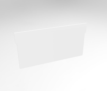 Перегородка для карго 200мм, белый