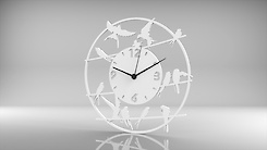 Настінний металевий годинник ЧМ-12 