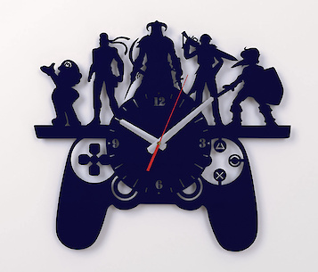 Настінний металевий годинник ЧМ-17 